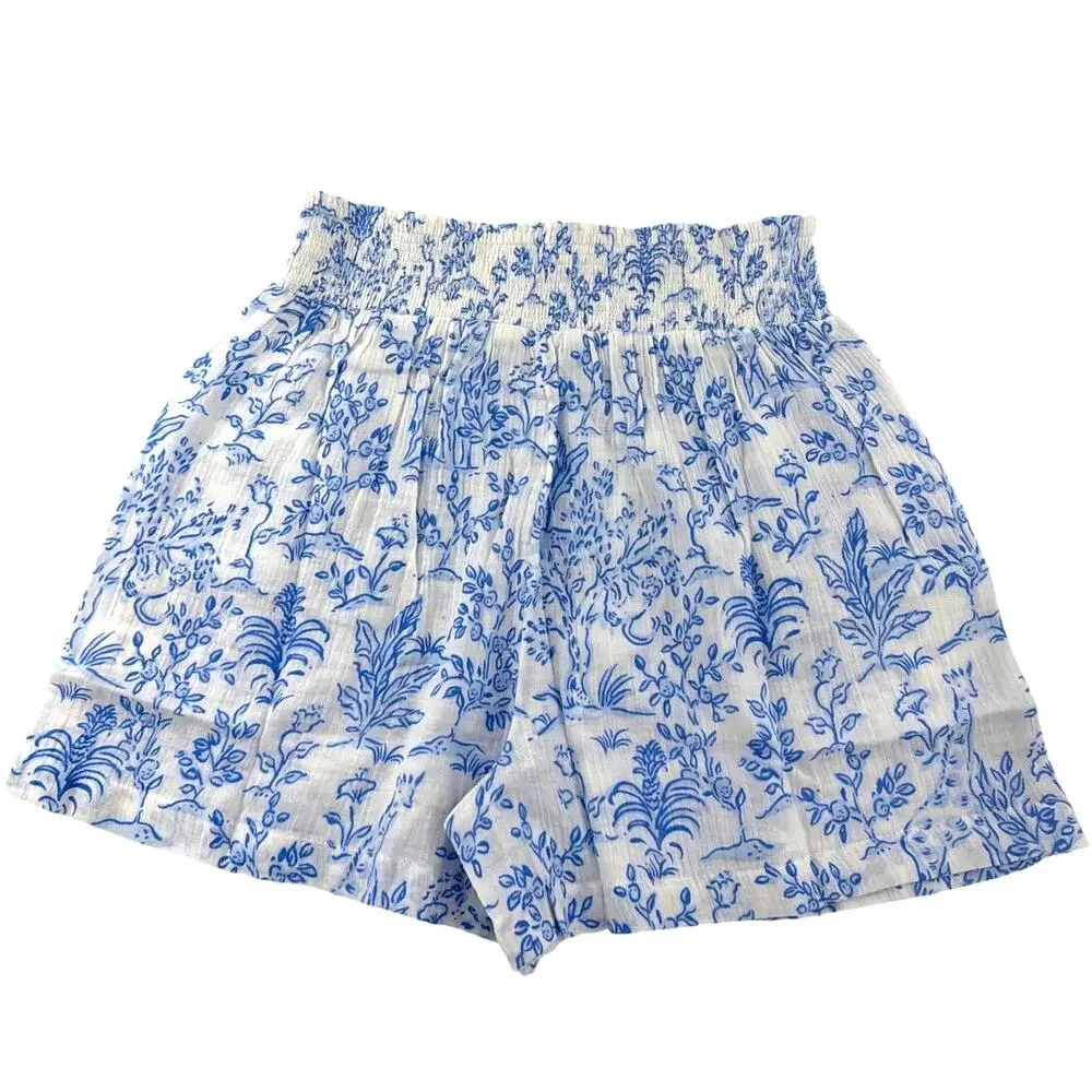 Lilly Pulitzer Women's Resort White Portor Coverup Short Size S